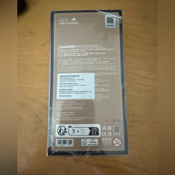 💛Authentic Pop Mart, The Monsters Fall In Wild Vinyl Plush Pendant Labubu - Picture 2 of 7